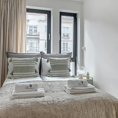 Lägenhet Bank Polski Center With Parking By Lion Gdynia